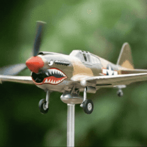 Shark Mouth Warplane Garden Wind Spinner